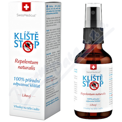 SWISSMEDICUS přírodní repelent KlíštěStop 100 ml