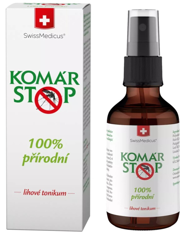 SWISSMEDICUS Přírodní repelent Komárstop 100 ml