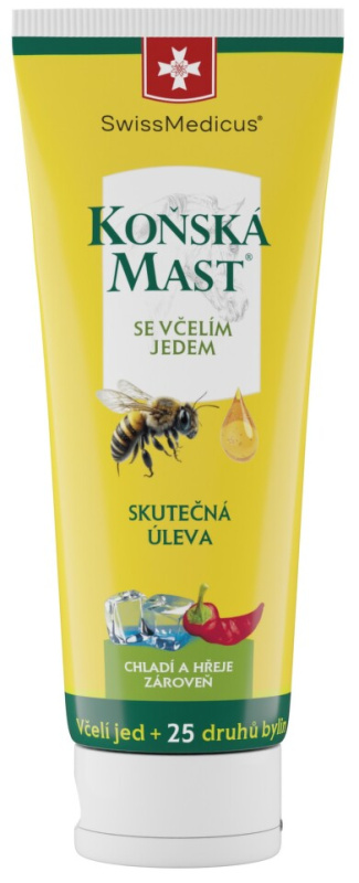 SwissMedicus Koňská mast se včelím jedem 75ml
