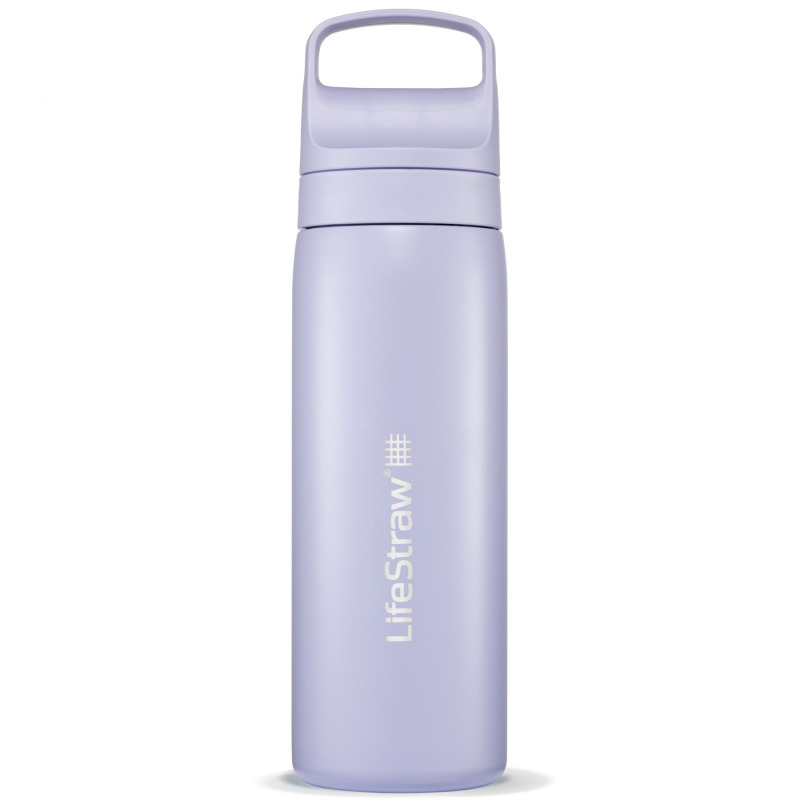 LifeStraw Go Series Stainless Steel, 500 ml, fialová