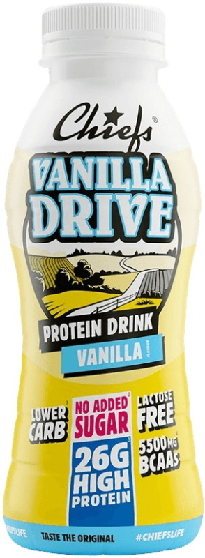 Chiefs Milk Protein Drink 330 ml - vanilka