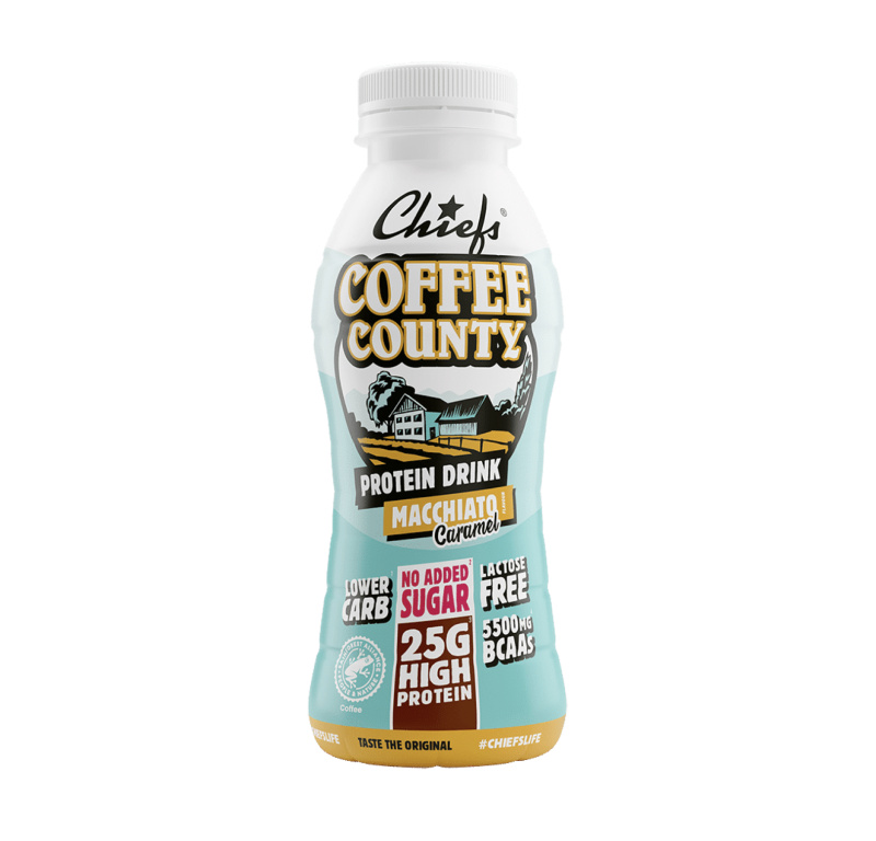 Chiefs Milk Protein Drink 330 ml - káva