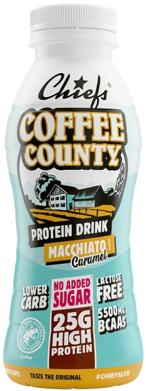 Chiefs Milk Protein Drink 330 ml - káva