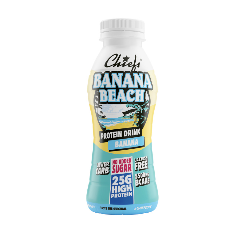 Chiefs Milk Protein Drink 330 ml - banán