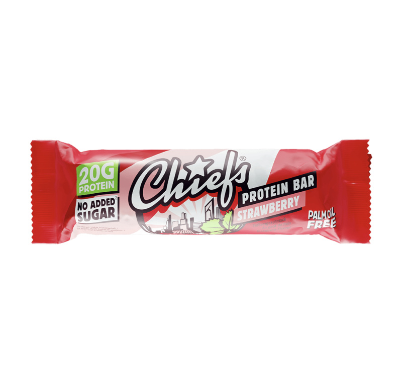 Chiefs Protein Bar 55 g - jahoda