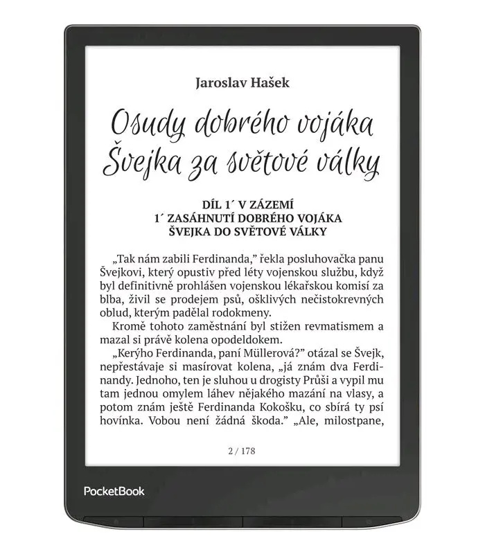 PocketBook 743G InkPad 4 Stříbrná
