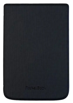 Puzdro  PocketBook HPUC-632-B-S Shell Black Strip (Čierne)