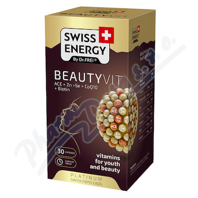 Swiss Energy beautyvit s koenzymem Q10 - pro mladý vzhled a krásu