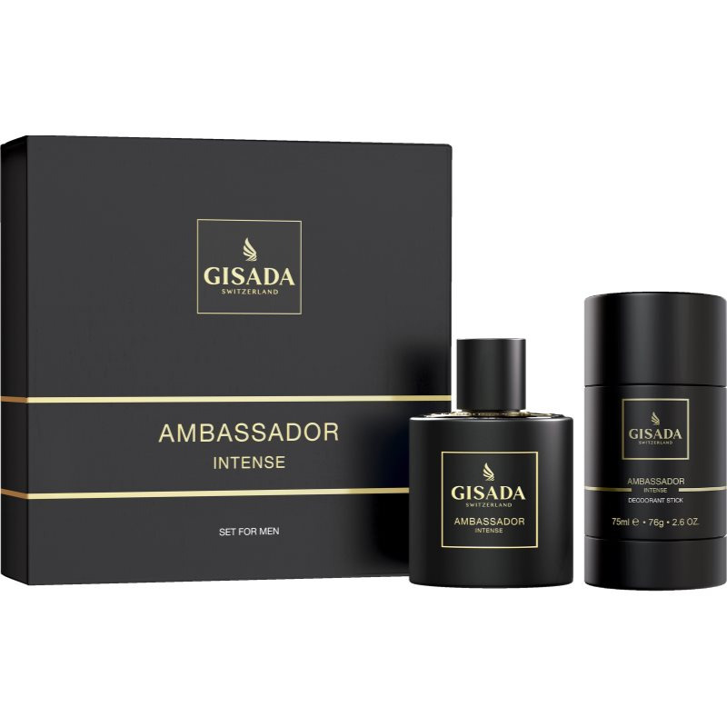 Gisada Ambassador Intense dárková sada pro muže