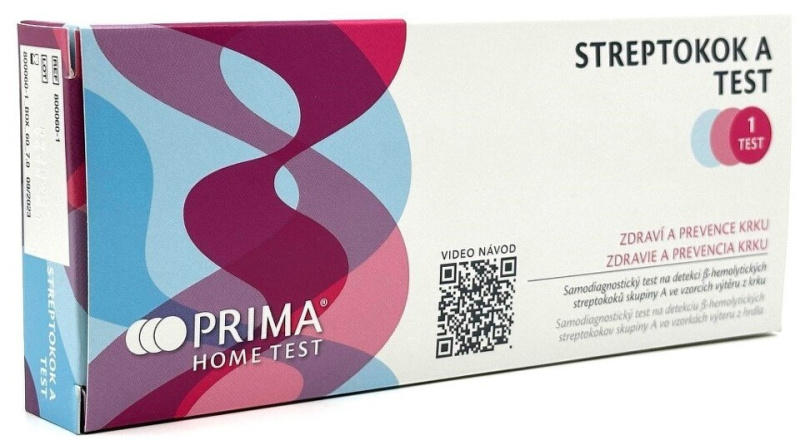 Prima Home Streptokok A domácí test 1 ks