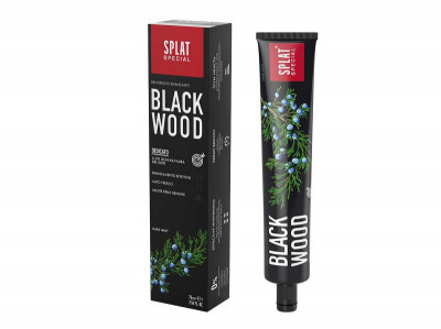 Splat Special Blackwood bělicí zubní pasta příchuť Dark Mint 75 ml