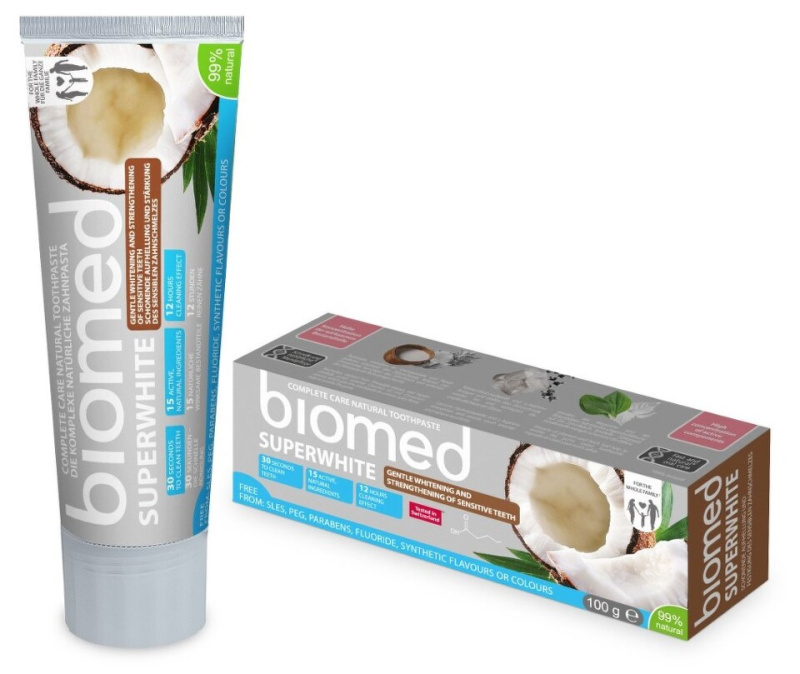 CLEANEE EKO Biomed SUPERWHITE zubní pasta 100g