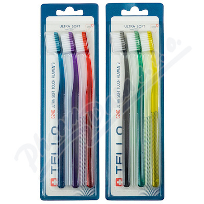TELLO 6240 Ultra Soft 3pack zubní kartáček 3 ks