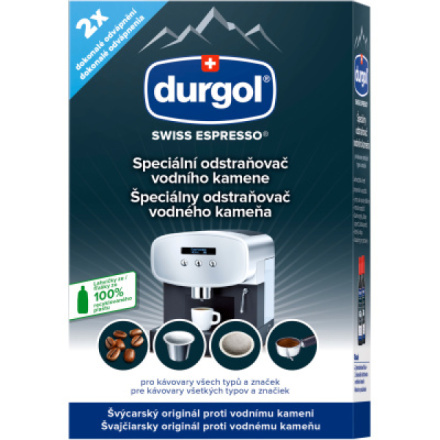 Odvápňovač kávovarů Durgol SWISS ESPRESSO - 2x 125 ml