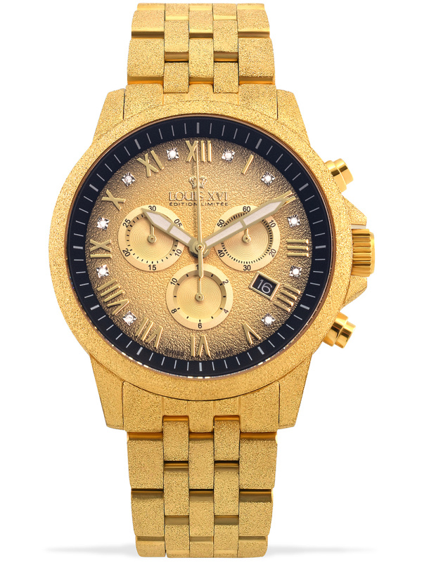 Louis XVI LXVI1080 Aramis Frosted Chronograph 43mm