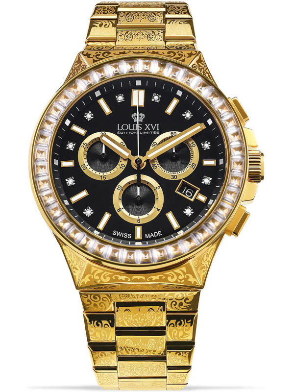 Louis XVI LXVI1216 Le Monarque Royale Chronograph 42mm