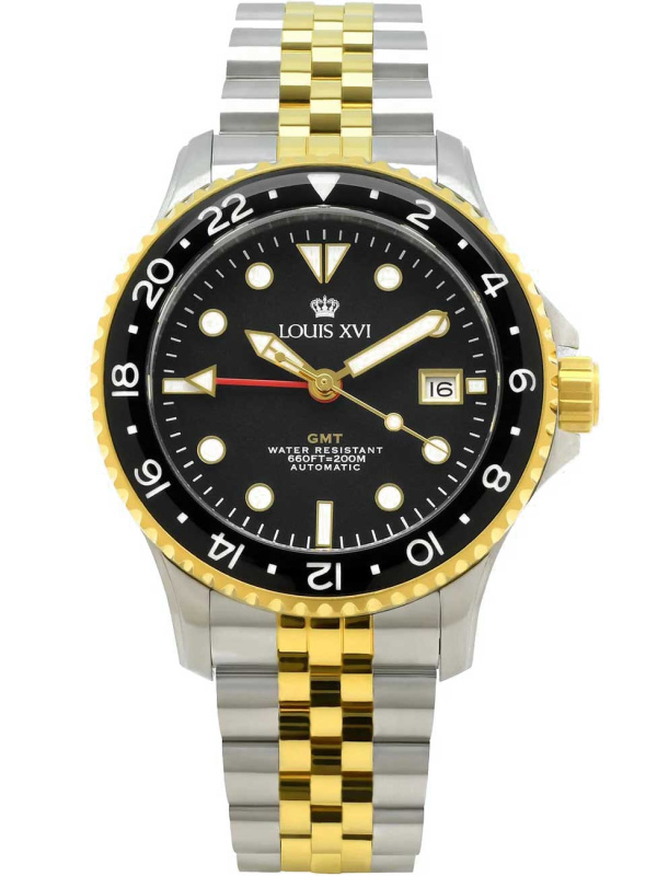 Louis XVI LXVI1432 Mirabeau Automatic GMT 41mm 20ATM