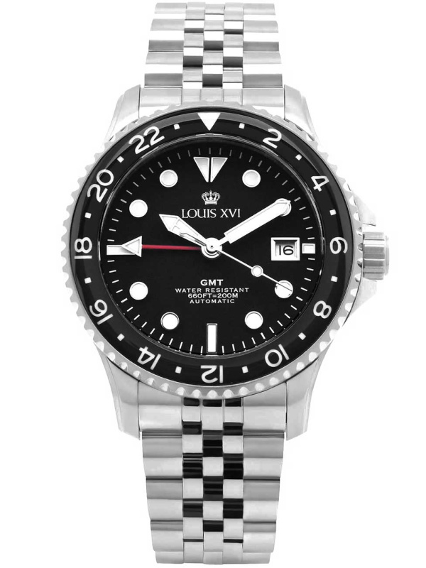 Louis XVI LXVI1434 Mirabeau Automatic GMT 41mm 20ATM