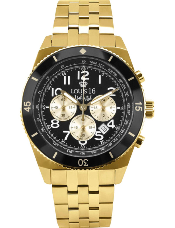 Louis XVI LXVI3200 Destrier Chrono Unlimited 43mm 5ATM