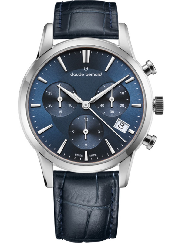 Claude Bernard 10231-3-BUIN Classic Chronograph 35mm 5ATM