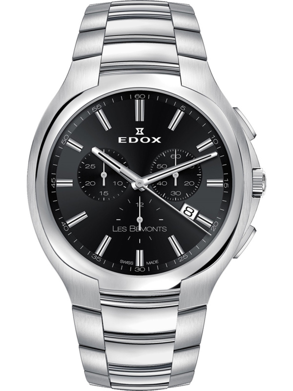 Edox 10239-3-NIN Les Bemonts Chronograph 42mm