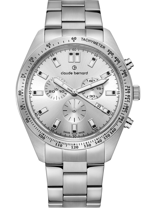 Claude Bernard 10247-3M-AIN ST50 Chronograph 44mm 5ATM