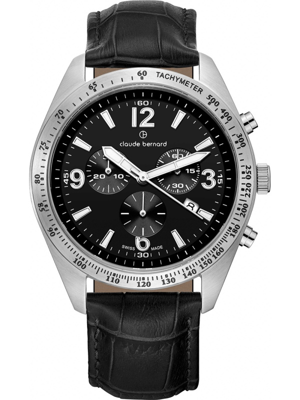Claude Bernard 10247-3C-NB ST50 Chronograph 44mm 5ATM