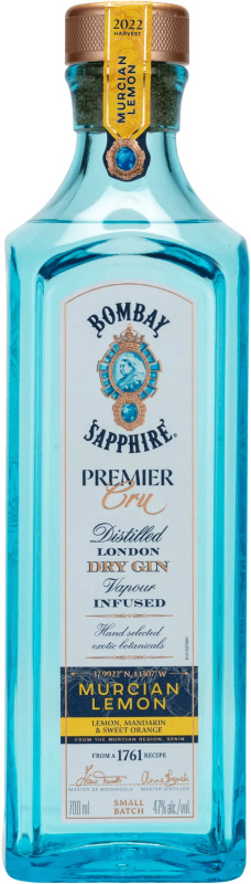 Bombay Sapphire Premier Cru Murcian Lemon 47% 0,7 l