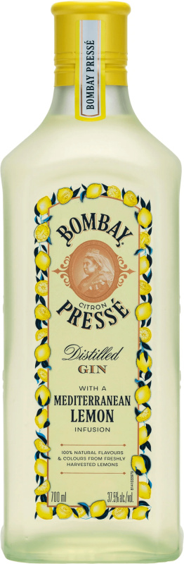 Bombay Citron Pressé 37,5% 0,7l