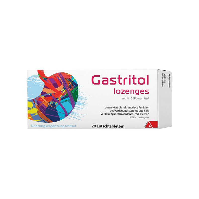GASTRITOL Lozenges 20 pastilek
