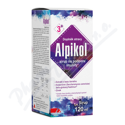 ALPIKOL sirup na podporu imunity 120 ml