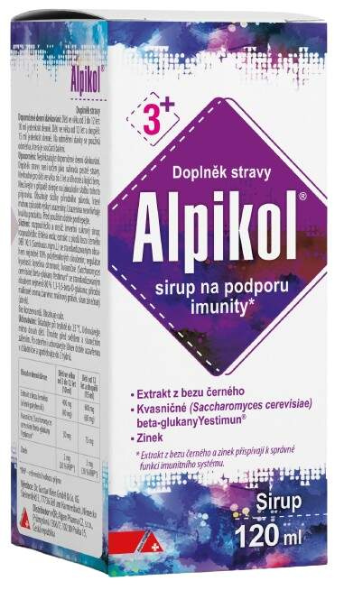 ALPIKOL sirup na podporu imunity 120 ml