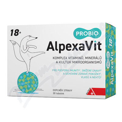 ALPEXAVIT Probio 18+ 30 tobolek