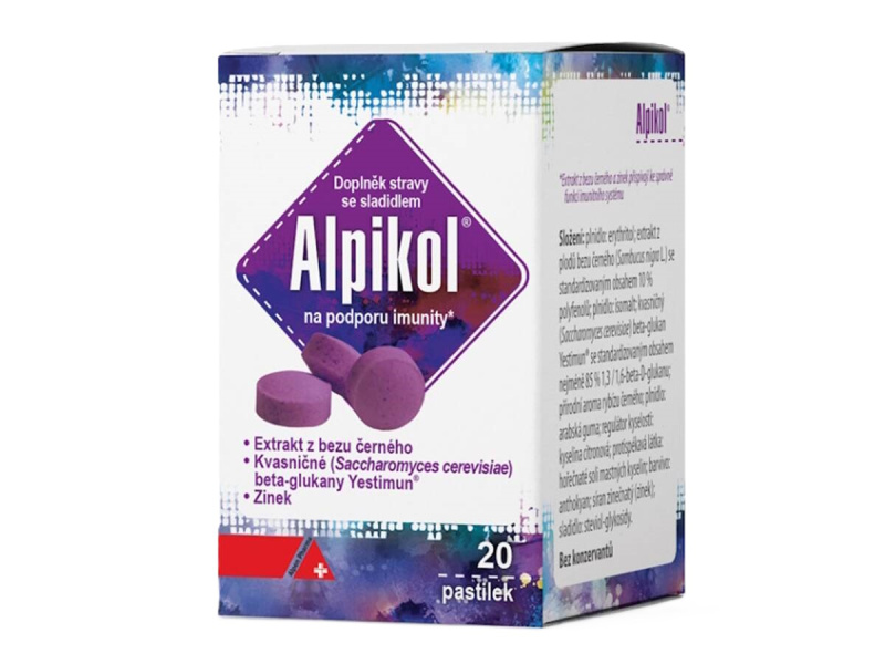 ALPIKOL Na podporu imunity 20 pastilek