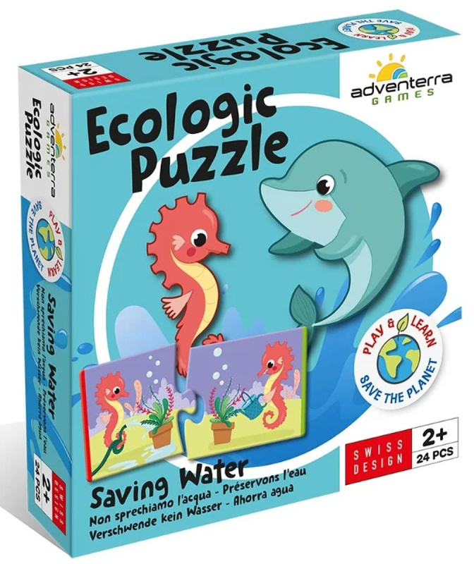 Ekologické puzzle - Šetři vodou
