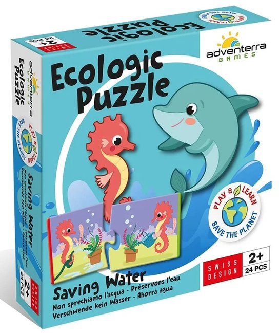Ekologické puzzle - Šetři vodou