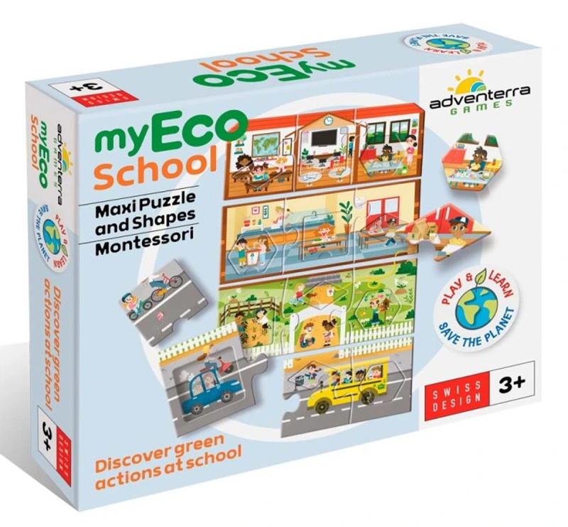 Moje EKO škola - puzzle z kategorie Maxi dílky