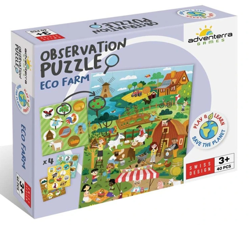 Puzzle - Ekologická farma