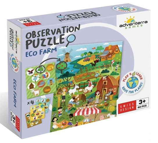 Puzzle - Ekologická farma