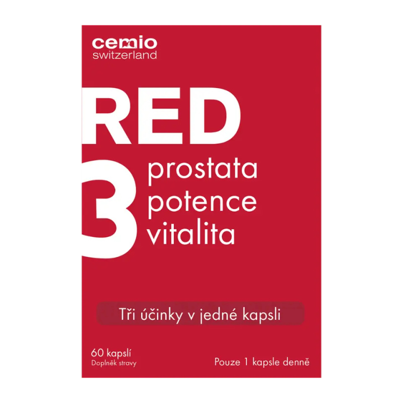 CEMIO RED3 60 kapslí