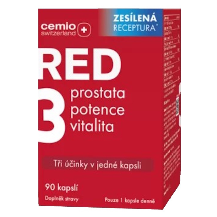 Cemio RED3 cps. 90 NOVÝ
