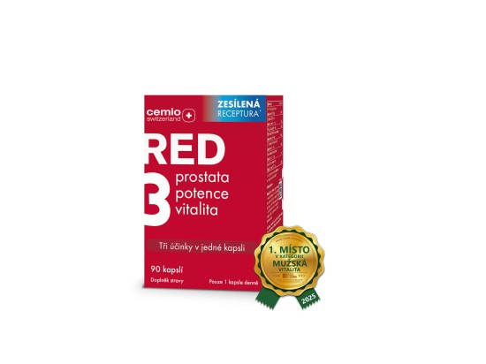 Cemio RED3 cps. 90 NOVÝ
