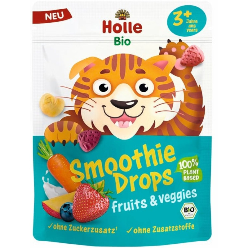 Holle BIO Smoothie Drops ovocno-zeleninové