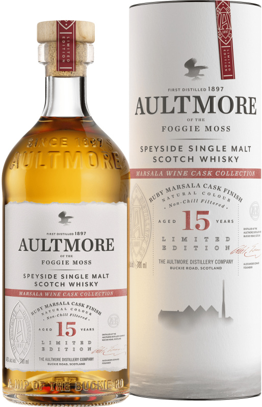 Aultmore Ruby Marsala Cask 15 letá 46% 0,7l