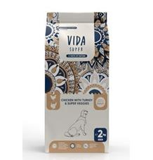 Kraftia VIDA SUPER DOG Adult M/L Chicken & Turkey 12kg