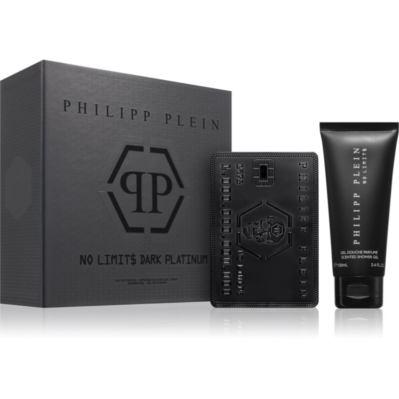 Philipp Plein No Limit$ Dark Platinum dárková sada pro muže 1 ks