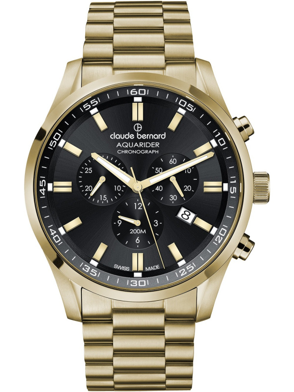 Claude Bernard 10222-37JM-NID Aquarider Chronograph 44mm 20ATM