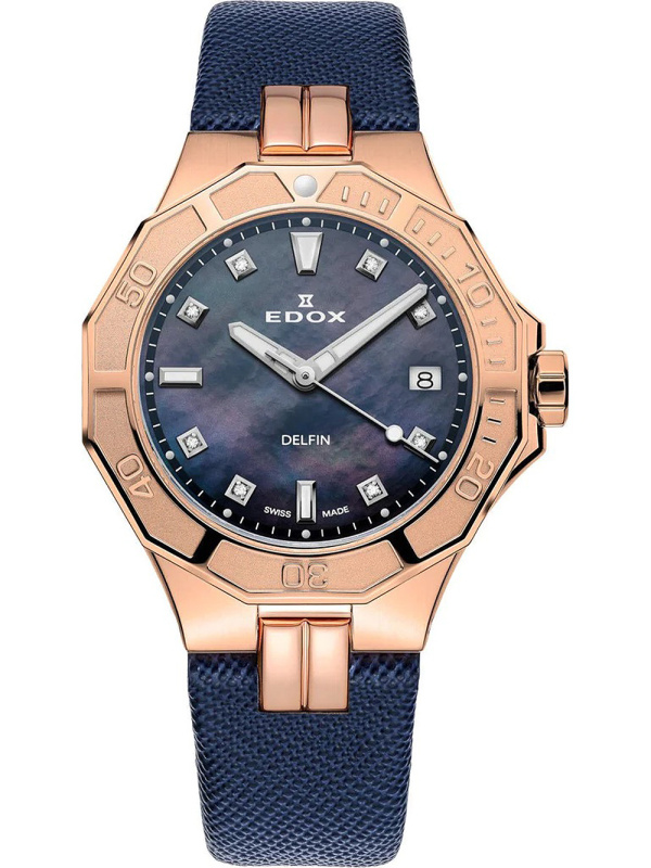 Edox 53020-37RC-NANR Delfin Diver 38mm
