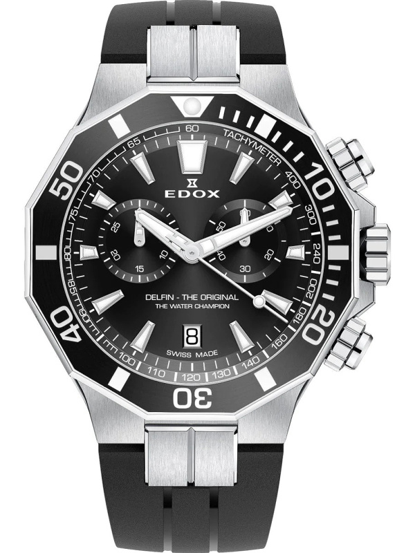 Edox 10112-3NCA-NIN Delfin Chronograph 43mm