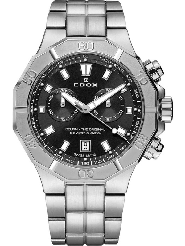 Edox 10113-3M-NIN Delfin Chronograph 43mm